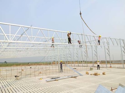 山東環山集團濱州托佩克2500頭原種豬場