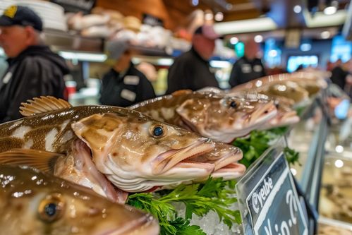 生鮮海鮮水產銀鱈魚 攝影圖